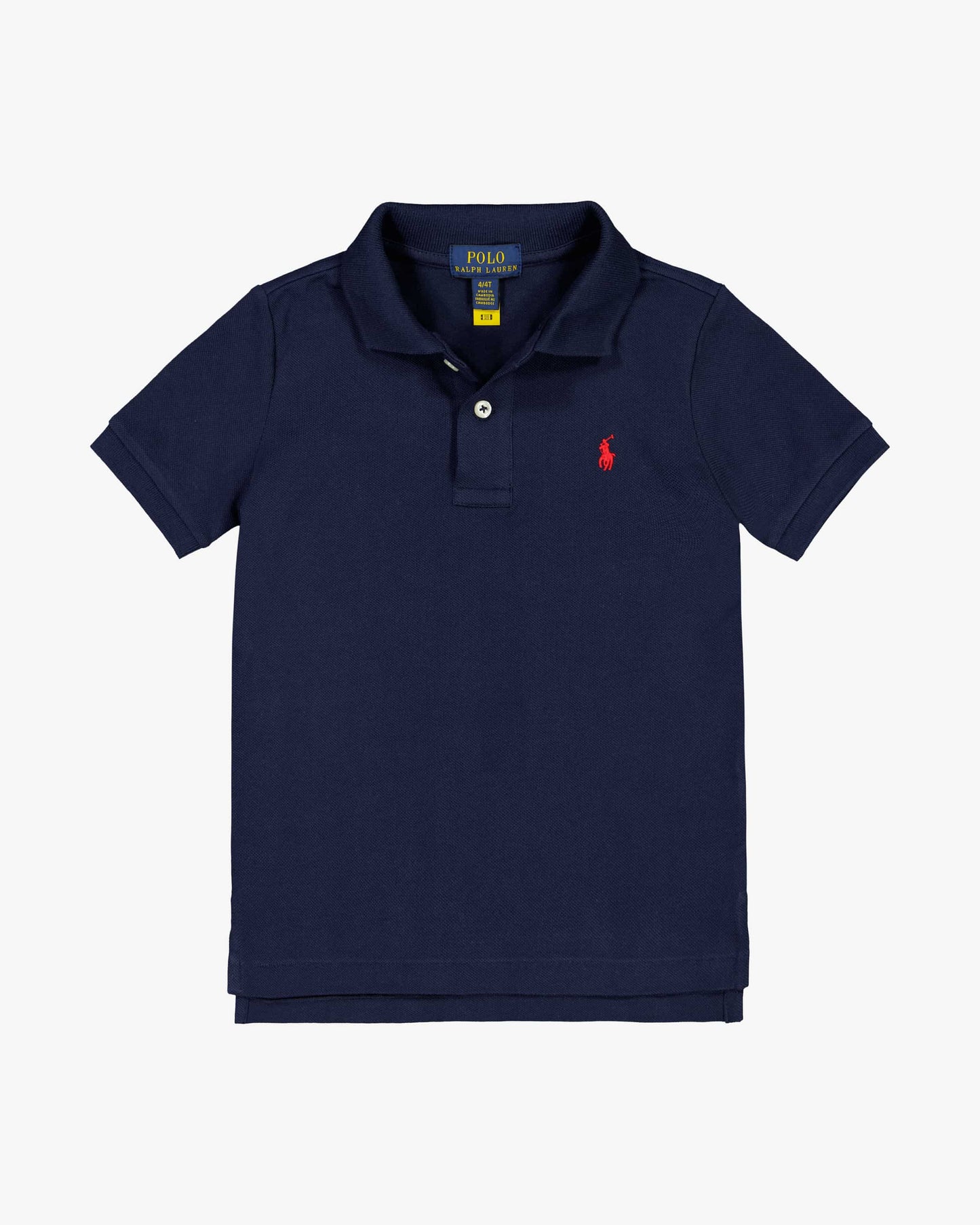 Ralph Lauren Classic Polo — White & Navy