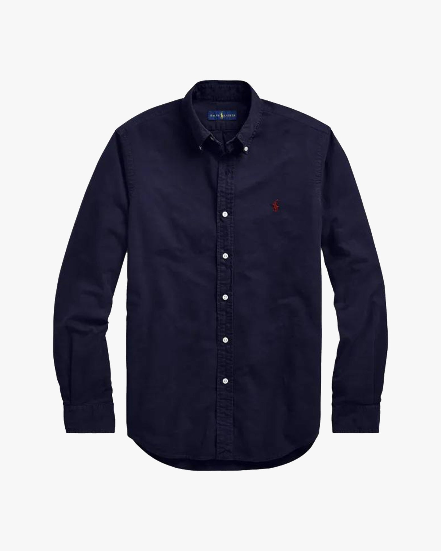 Dark Blue Piqué Polo Shirt