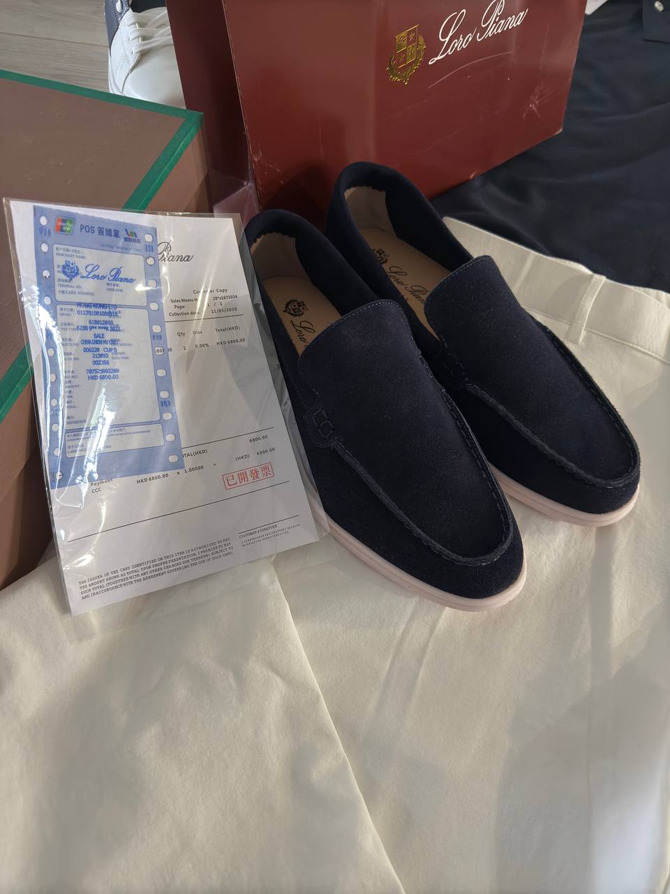 Old Money Navy Look – Polo, Loafers & Accessories Set