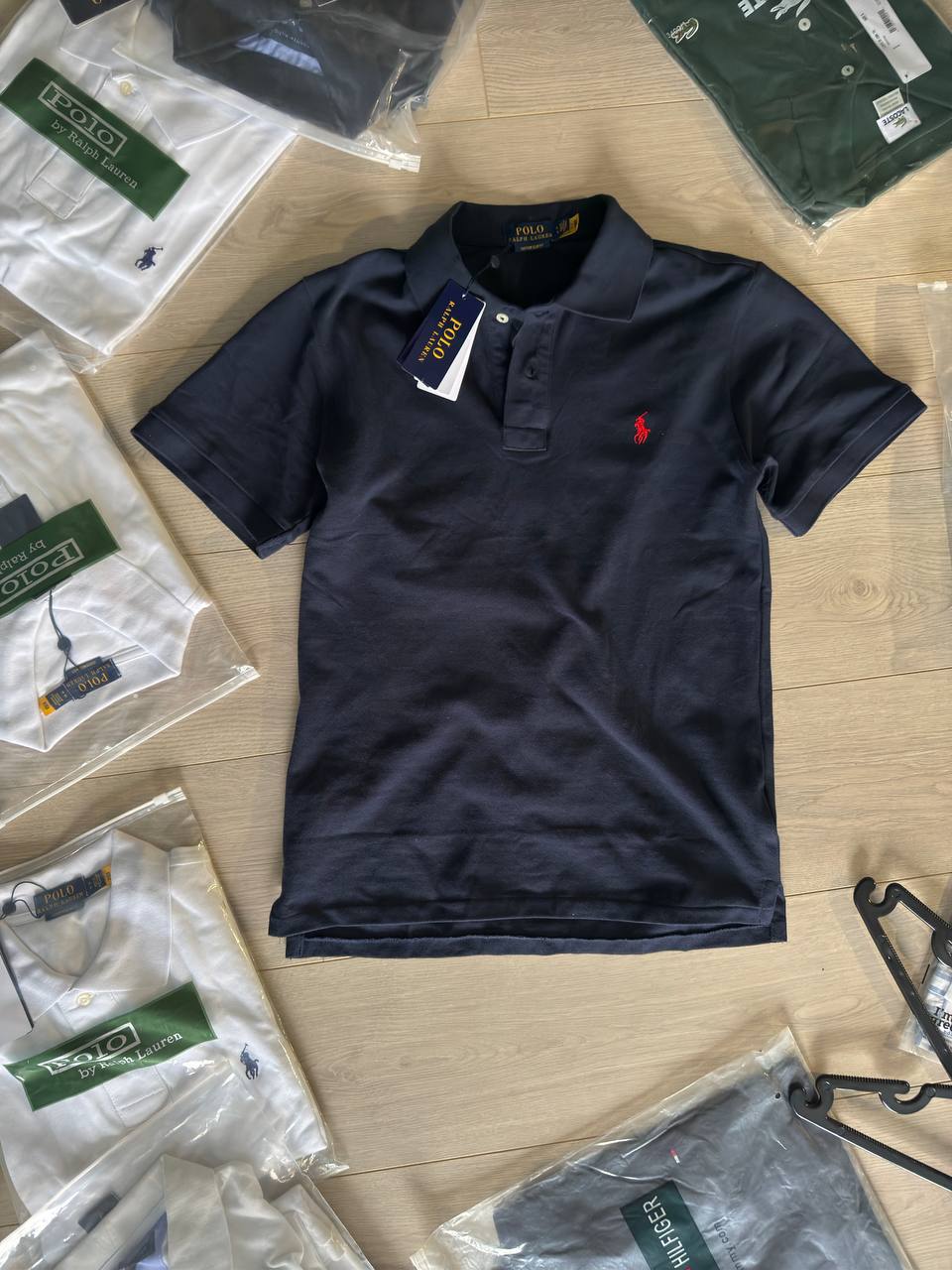 Ralph Lauren Classic Polo — White & Navy