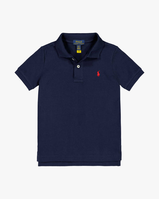 Ralph Lauren Classic Polo — White & Navy