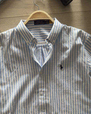 Striped Piqué Polo Shirt