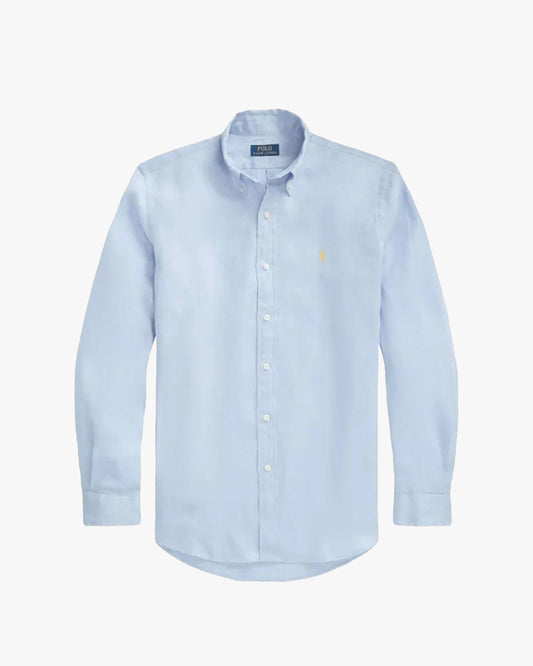 Light Blue Piqué Polo Shirt