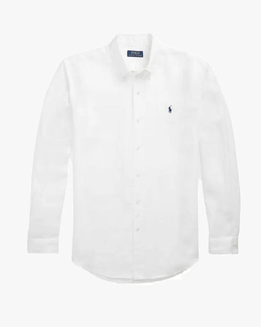 White Piqué Polo Shirt