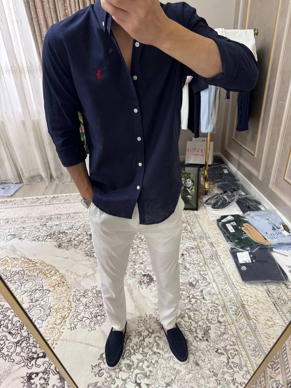 Old Money Classic Navy – Summer Outfit